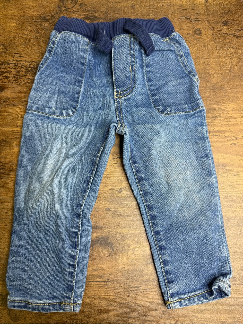 ⭐️5 for $20⭐️ Carter's Elastic Waist Denim Jogger Pants - Blue 12M